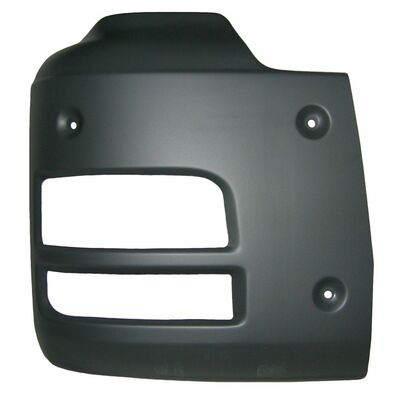STEEL BUMPER LEFT IAM POWDER-COATED STEEL